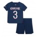 Paris Saint-Germain Presnel Kimpembe #3 Replika Babykläder Hemma matchkläder barn 2023-24 Korta ärmar (+ Korta byxor)